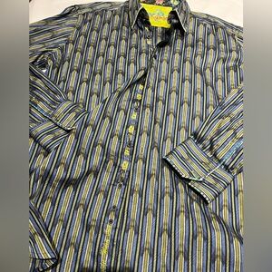 ROBERT GRAHAM Mens Shirt Large